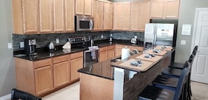 Fridge, microwave, oven, dishwasher - NEW! Luxurious 7BR Villa w/ Pool & Game Room - Solterra Resort Near Disney! (Davenport)