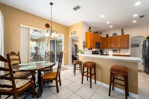 Dining - NEW! Highlands Hideaway 4BR Home w/ Private Pool & Spa (Davenport)