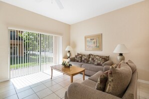 TV, DVD player - NEW! Spacious 4-Bed Oasis at Regal Oaks Resort – Close to Disney & Old Town (Kissimmee)