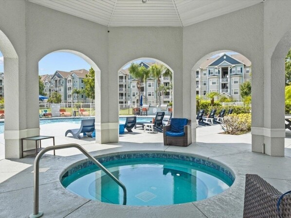 Pool - NEW! Beautiful 1st Floor Condo in Gated Cane Island, Close to Parks (Kissimmee)