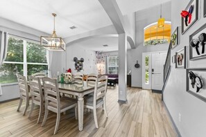 Dining - NEW! Mickey's Island Escape - 6 Bedroom w/ Pool Slide (Kissimmee)