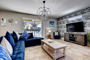 TV, video games, table football, ping pong - NEW! Luxurious Solterra Home w/ Pool, Spa & Themed Rooms Near Attractions (Davenport)