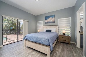 4 bedrooms, iron/ironing board, WiFi, bed sheets - NEW! Modern 4BR South Facing Pool Home Near Disney (Clermont)