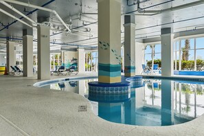 Indoor pool, a heated pool - Ocean Blue Resort - PH2 (Myrtle Beach)