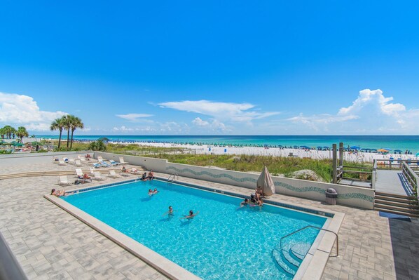 Condo, 1 King Bed with Sofa bed (SunDestin 206) | Pool