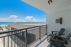 Condo, 1 très grand lit et 1 canapé-lit (SunDestin 206) | Terrasse/patio