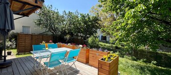 Apartment 'Le Relai Des Gayots' with Mountain View, Terrace and Wi-Fi