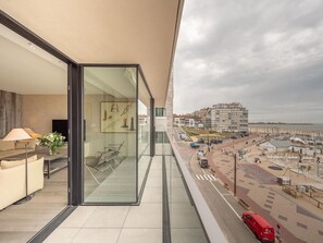 Apartment | Balcony - Wagram Apartment for 8 Peoples (Knokke-Heist)
