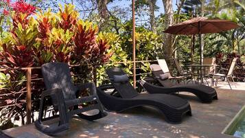 Family House, Patio, Pool View | Terrace/patio