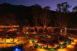 Outdoor dining - Hotel Termales La Montaña (Ahuachapán)