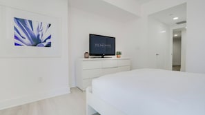 In-room safe, desk, laptop workspace, blackout curtains