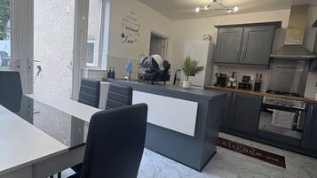 Microwave, oven, stovetop