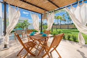 Outdoor dining - Perla Blu SicilyMyHome (Ispica)