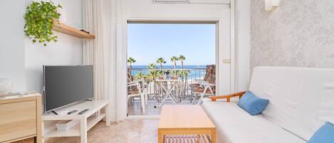 テレビ、卓球台