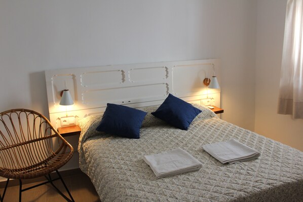 2 chambres, Wi-Fi, literie fournie