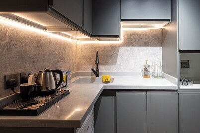 Charming 1-bedroom apartment in delightful Al Khobar with AC