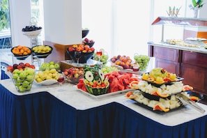Gratis frukostbuffé varje dag