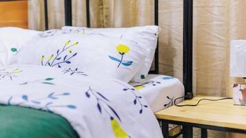 1 室のベッドルーム、インターネット、ベッドシーツ