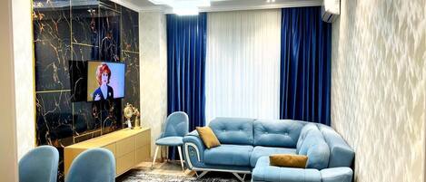 42-inch LED TV with satellite channels