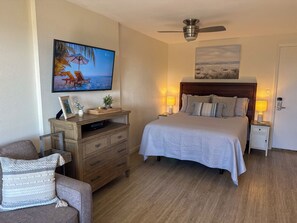 1 chambre, fer et planche à repasser, Wi-Fi, literie fournie
