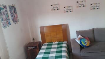 1 bedroom, WiFi, bed sheets