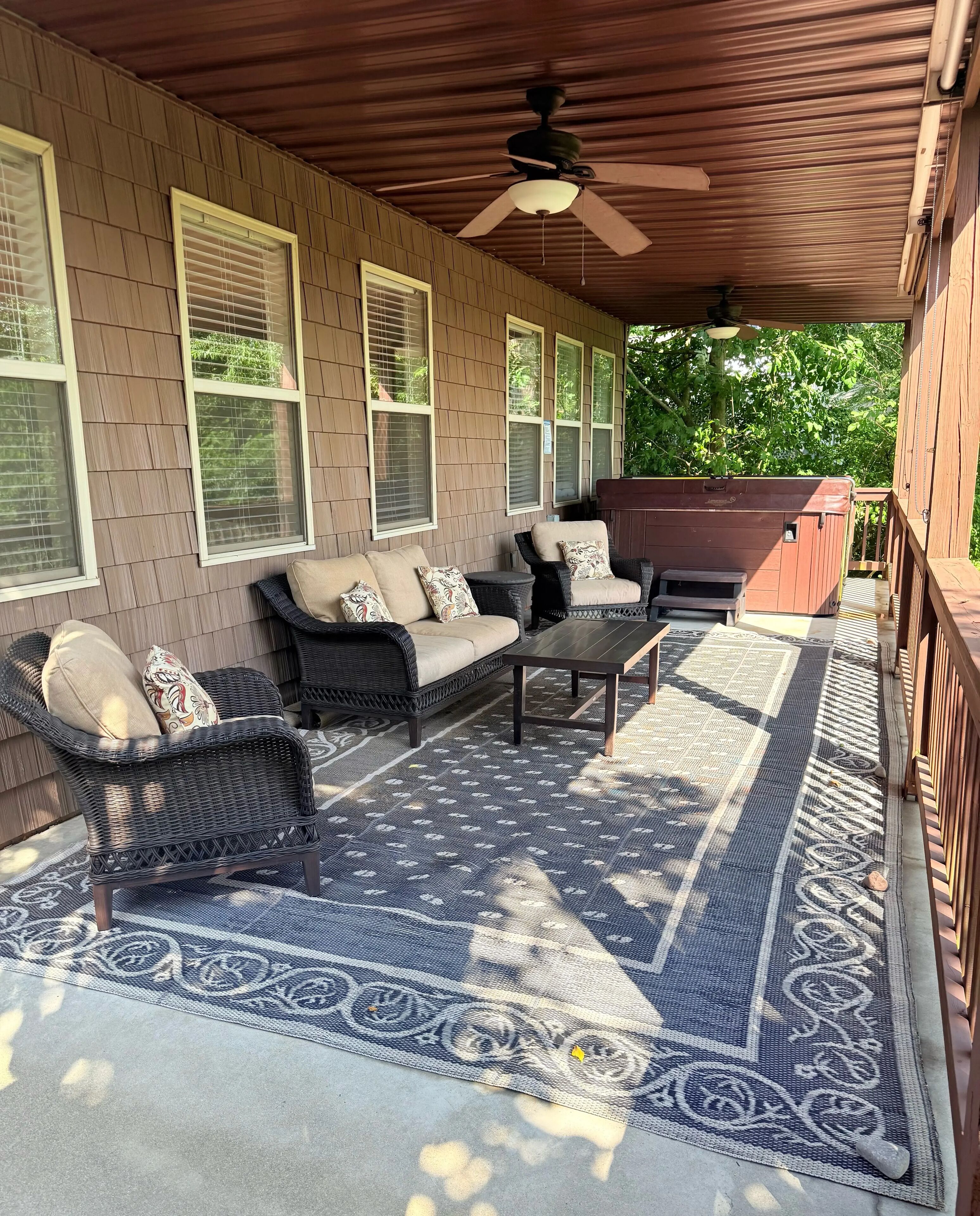 豪華聯排別墅 | 露台/庭院