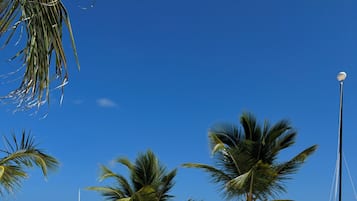Sun loungers, beach towels