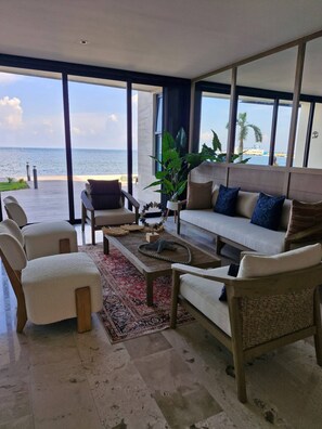 Interior - Beatiful Loft in Puerto Morelos Beach Front 9-4 (Puerto Morelos)