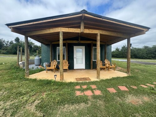 Green Grain Bin One Level Home