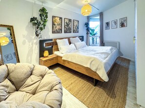 1 bedroom, iron/ironing board, travel cot, free WiFi - Hejm Mountain Vibe & Design vacation apartment - 2 min to the bike park and ski slope (Winterberg)