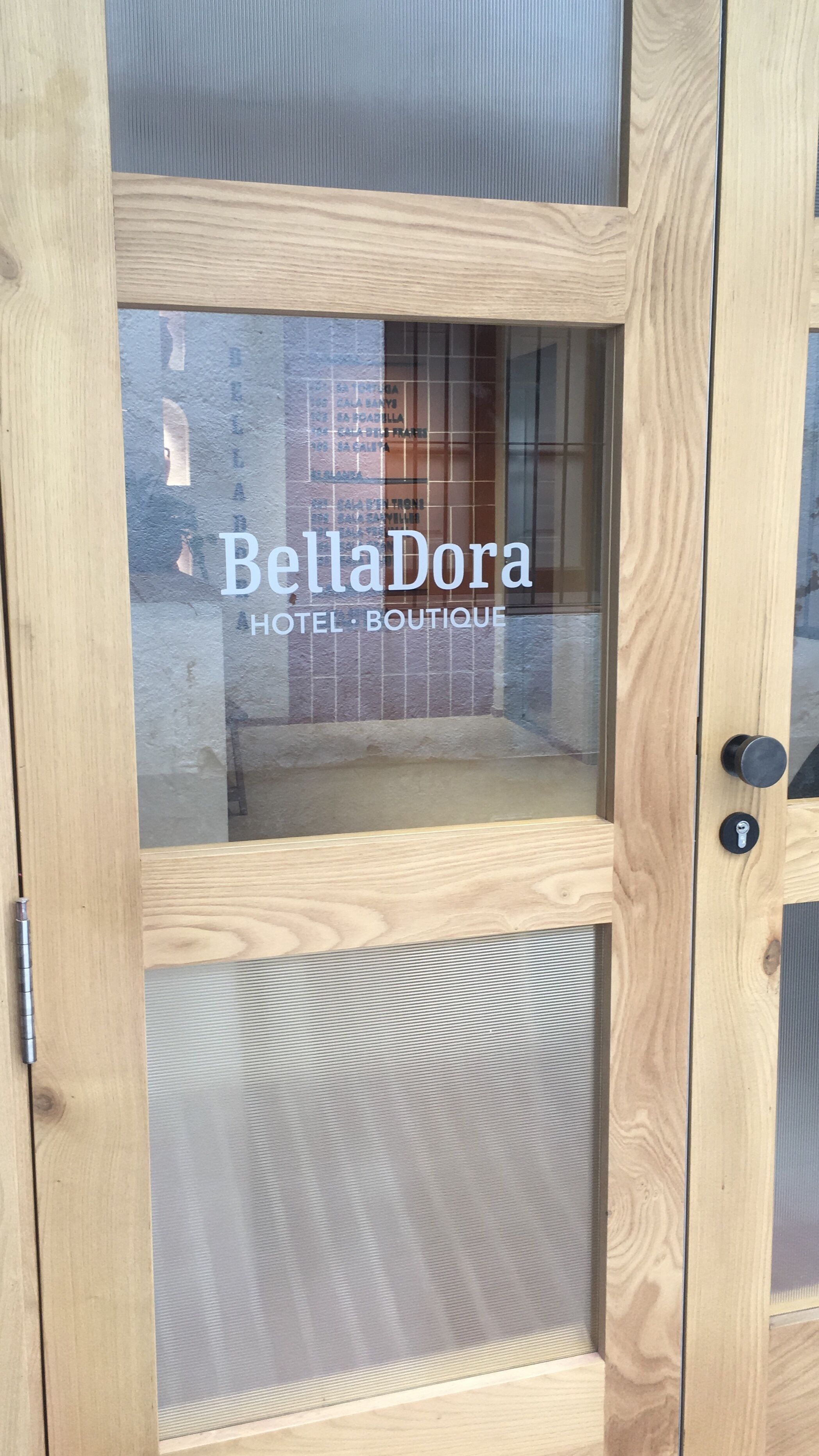 Façade de l’hébergement