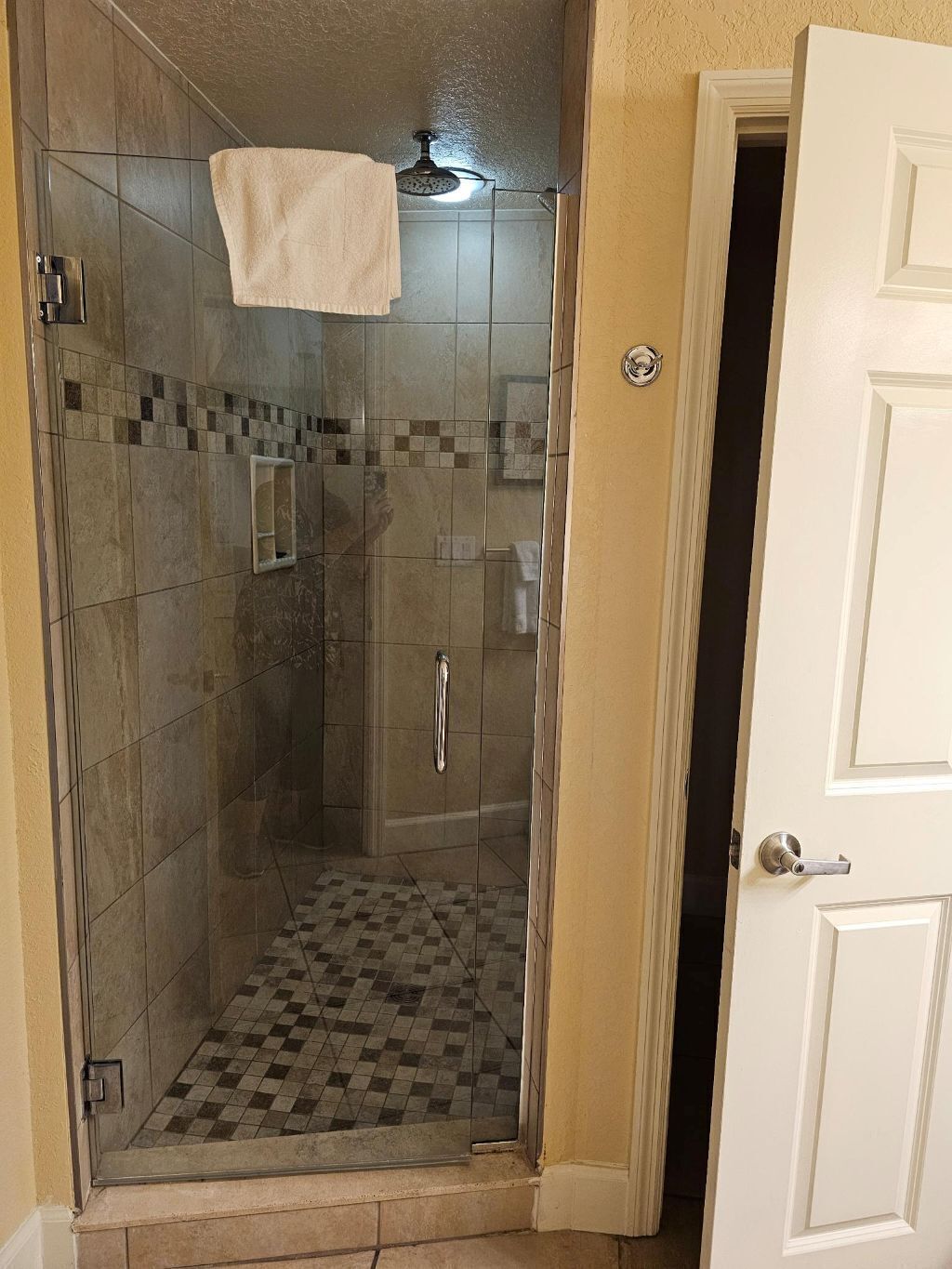 Towels, soap, toilet paper
