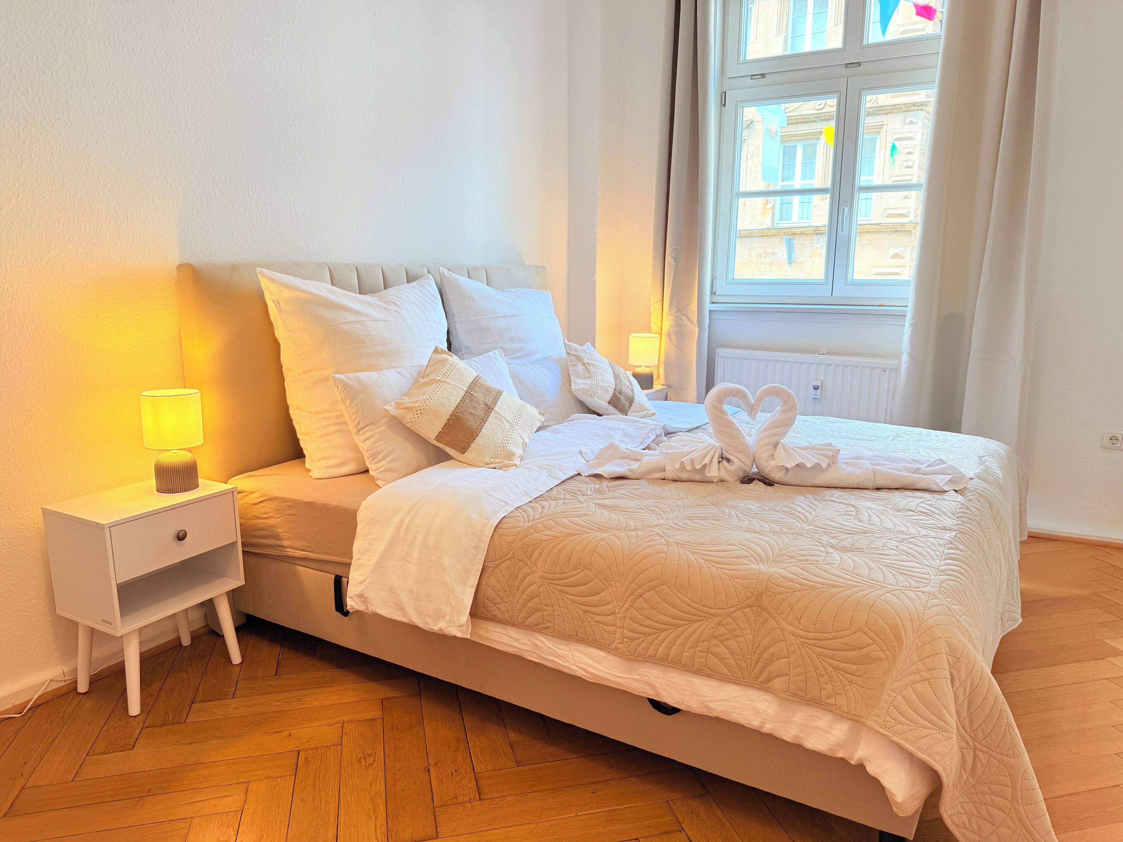 2 Schlafzimmer, Bügeleisen/Bügelbrett, WLAN, Bettwäsche