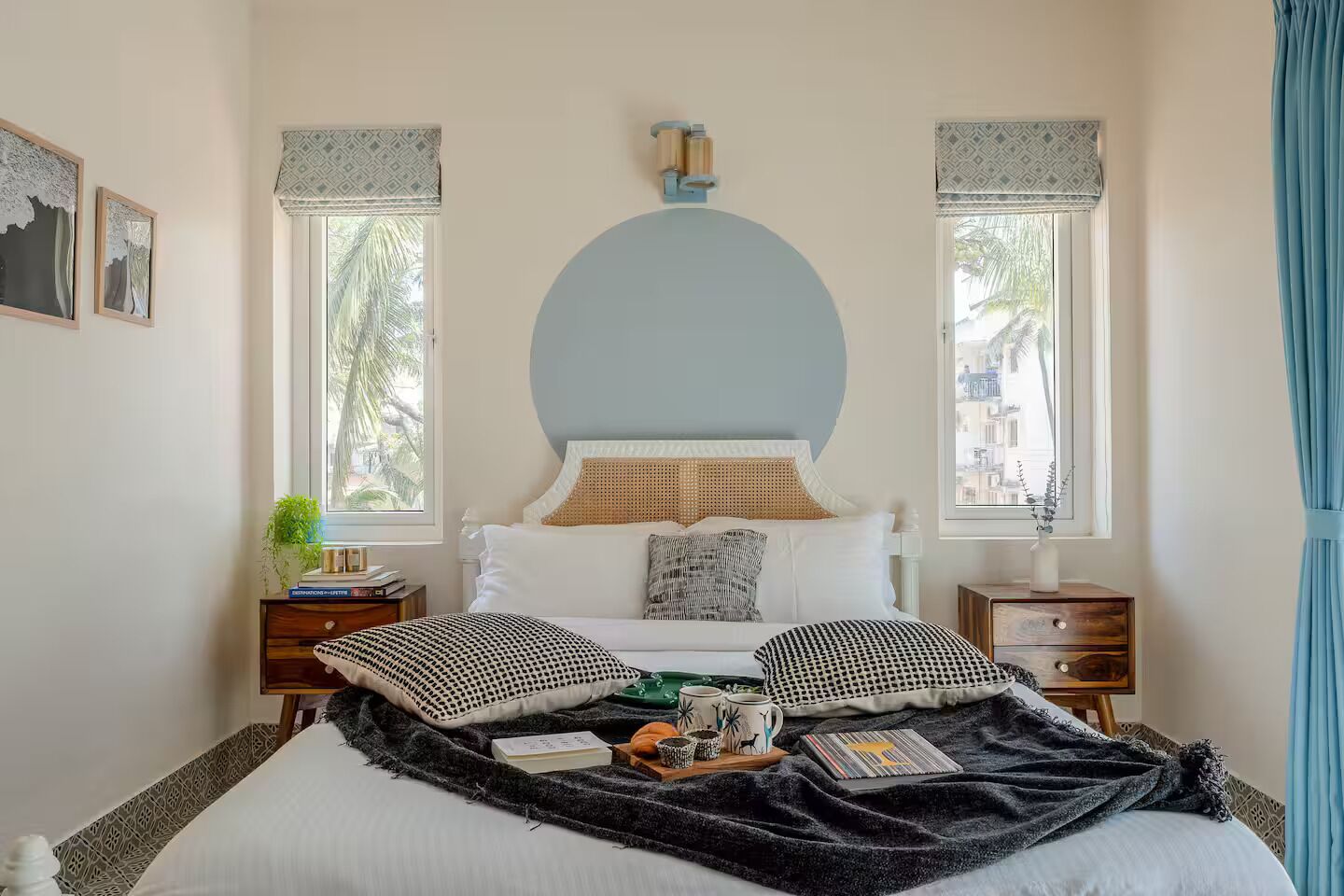 Ropa de cama de alta calidad y cortinas blackout 