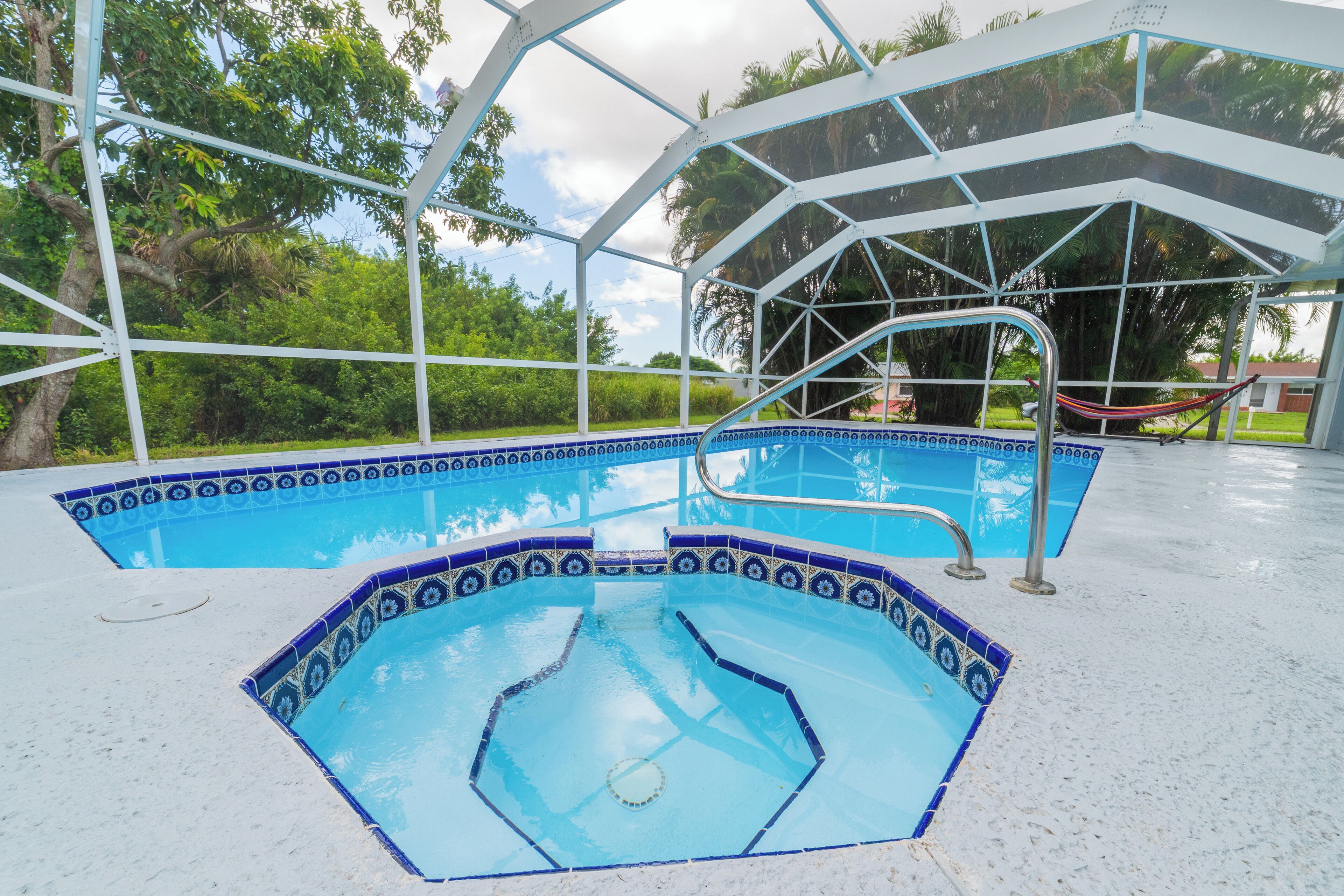 Außenpool, beheizter Pool