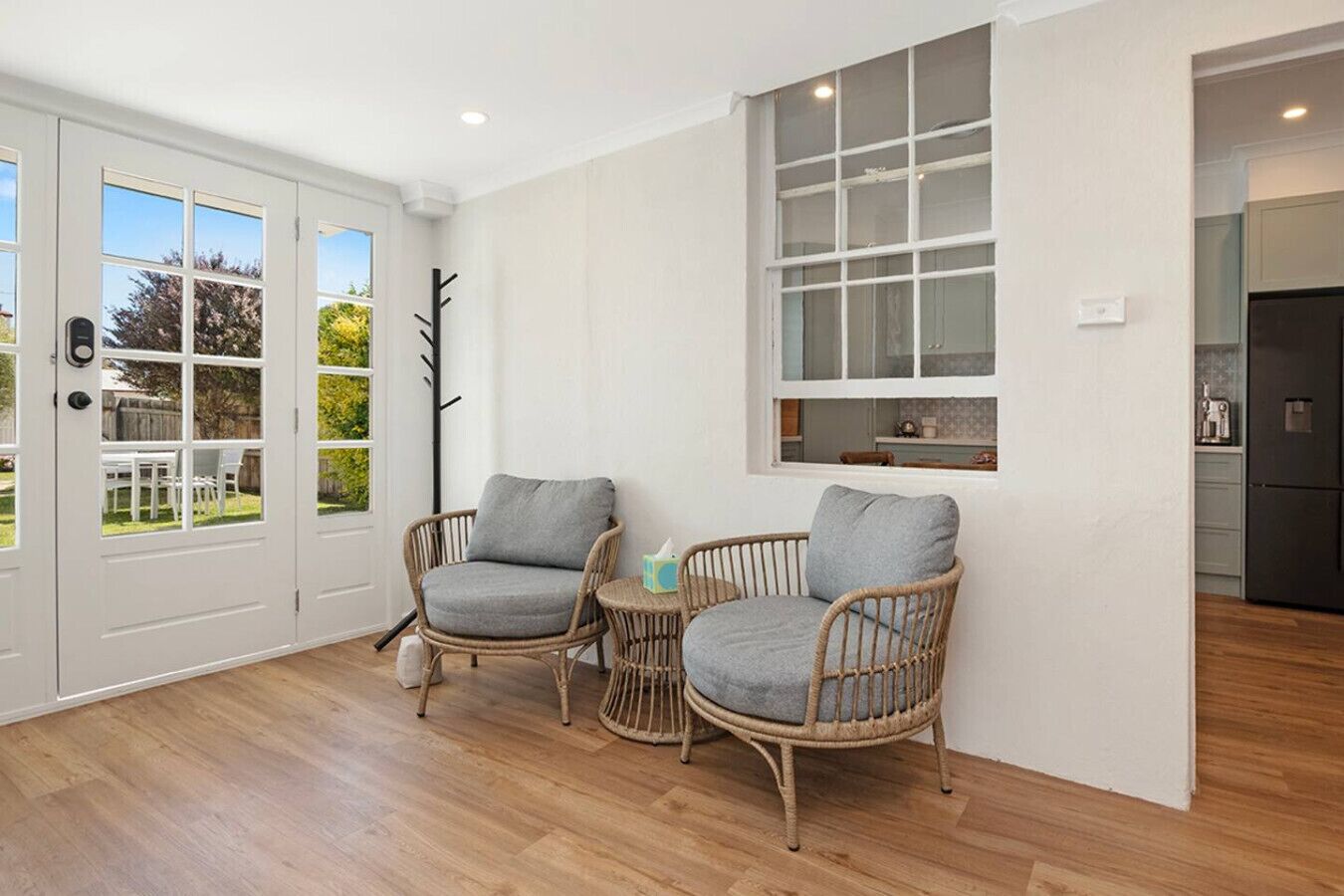 TV, peis og stereoanlegg