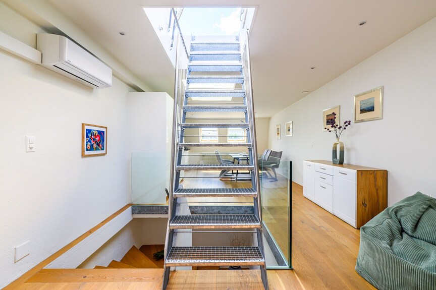Casa Rheinblick - Apartment D - 3br Penthouse With Rooftop Terrace - Basel