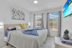 3 bedrooms, iron/ironing board, free WiFi, bed sheets