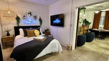 1 bedroom, iron/ironing board, free WiFi, bed sheets