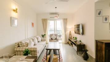 Smart TV de 50 pulgadas con canales digitales y libros