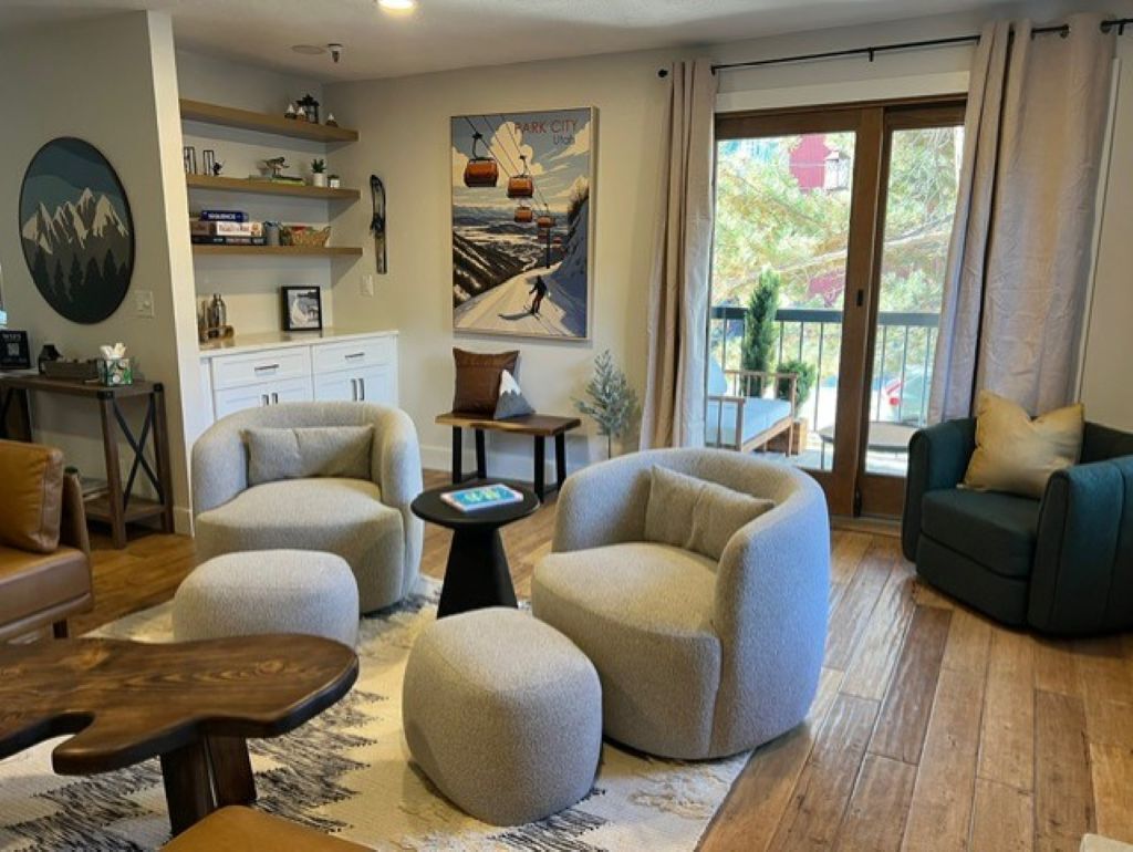 TV connectée, cheminée