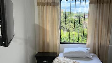 Standard Twin Room, Mixed Dorm, Housekeeping, Mountain View | Laptop workspace, free WiFi