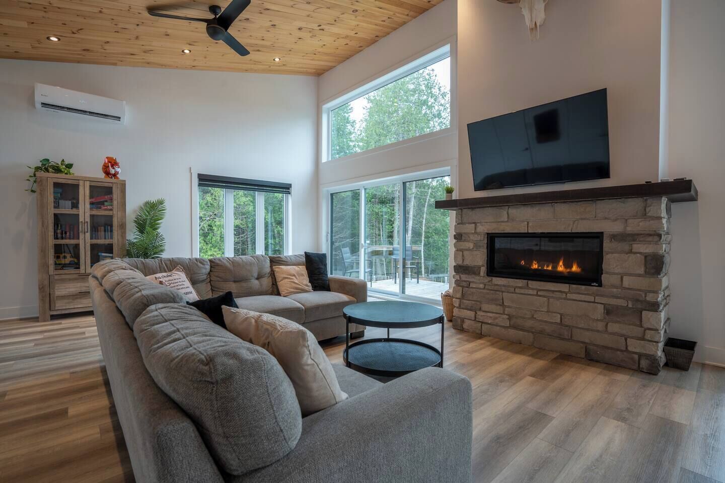 Televisor i llar de foc 