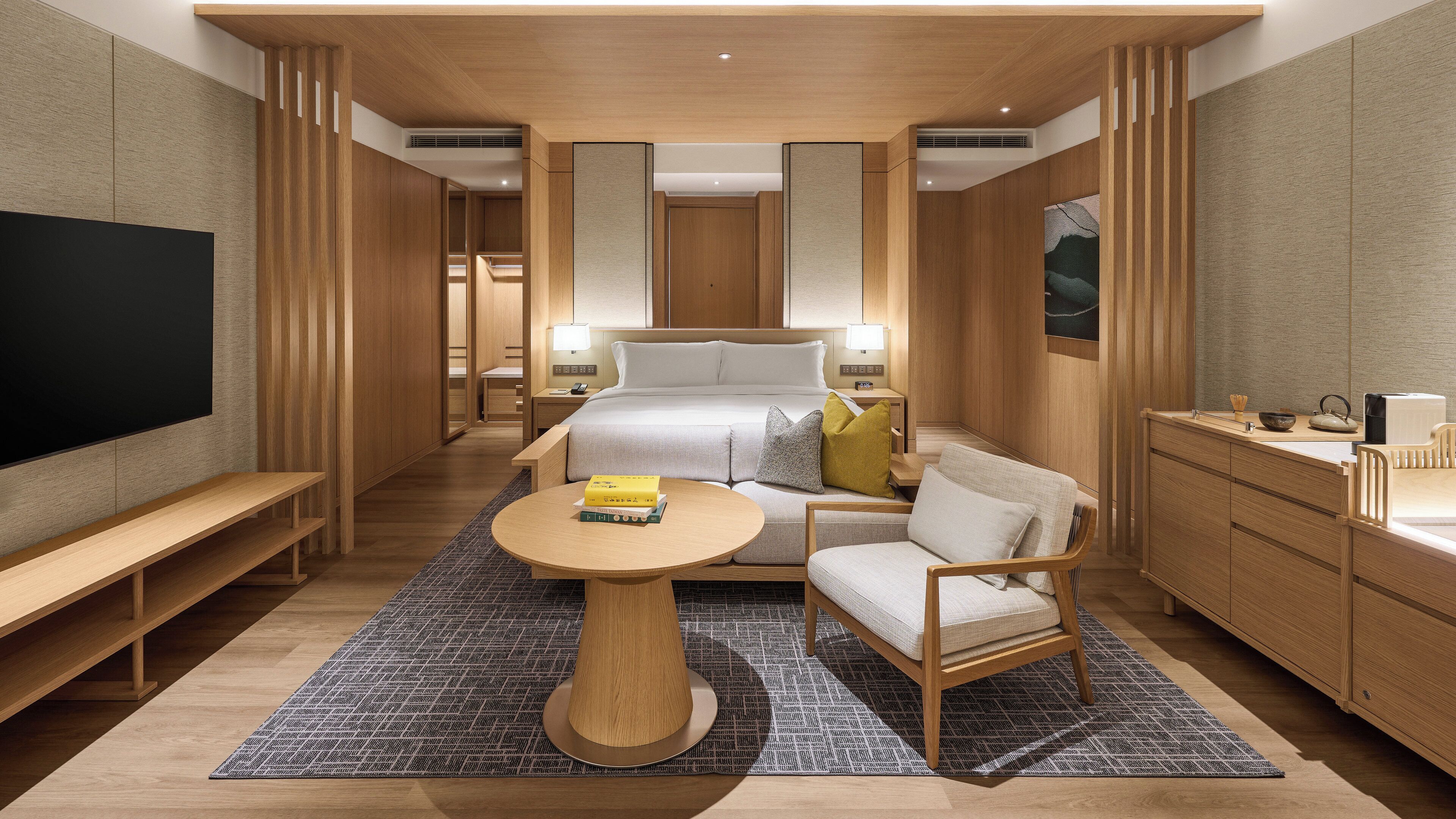 Hypo-allergenic bedding, minibar, in-room safe, blackout drapes