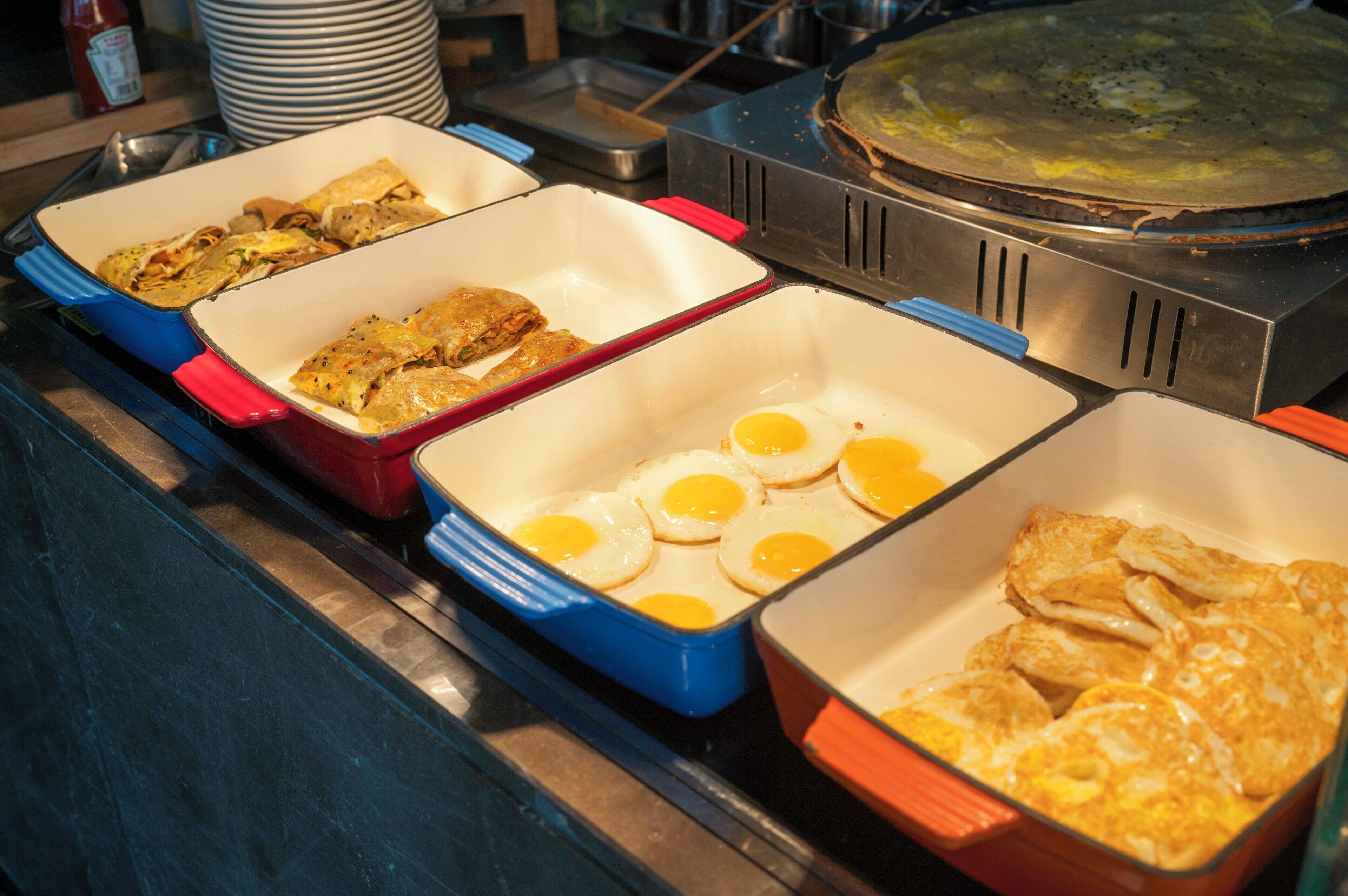 Morgenmadsbuffet hver dag mod et gebyr