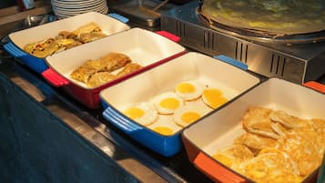 Morgenmadsbuffet hver dag mod et gebyr