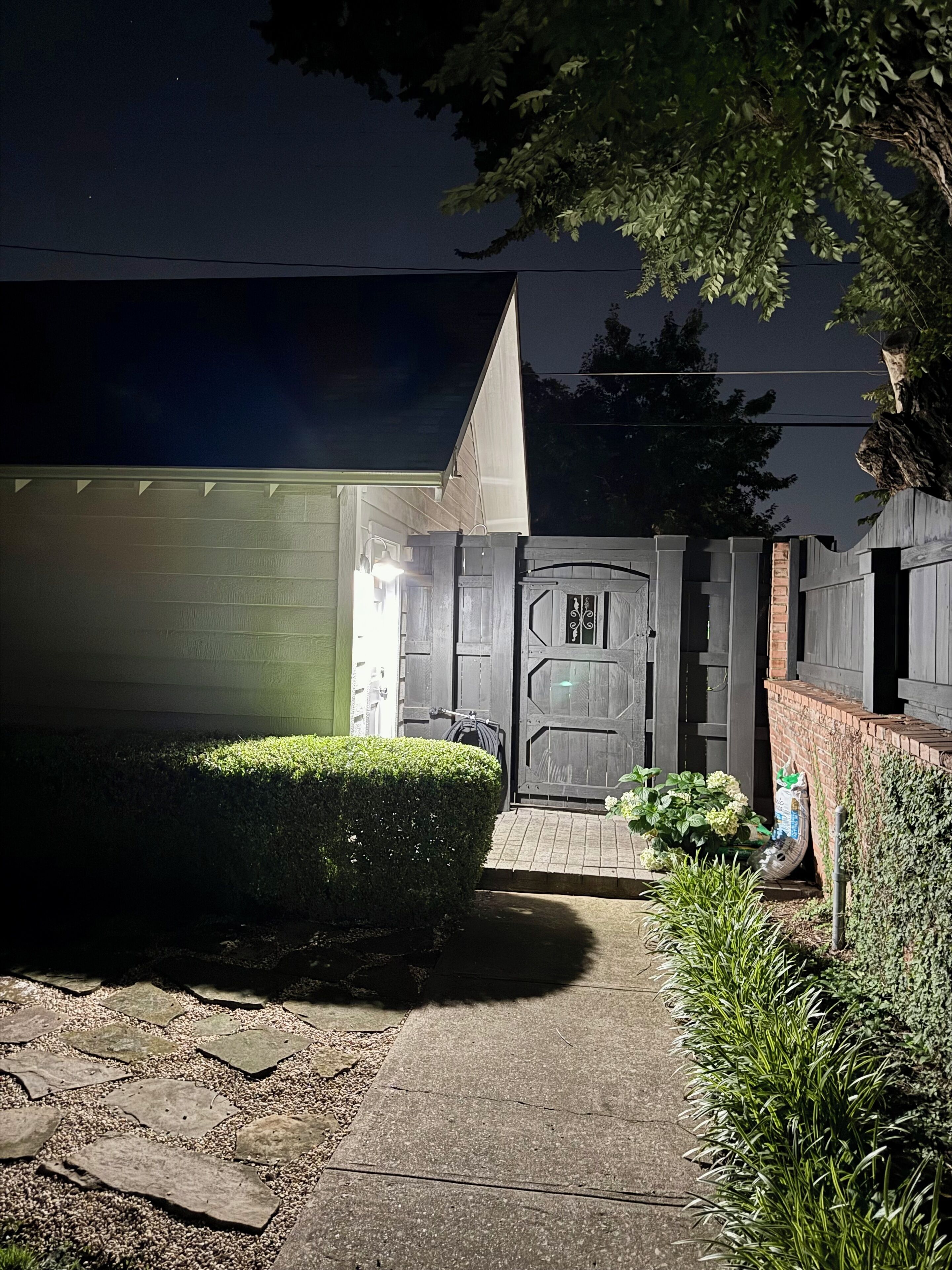 Enceinte de l’hébergement