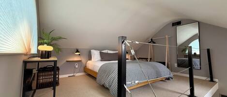 1 soverom, strykejern/-brett, wi-fi og sengetøy