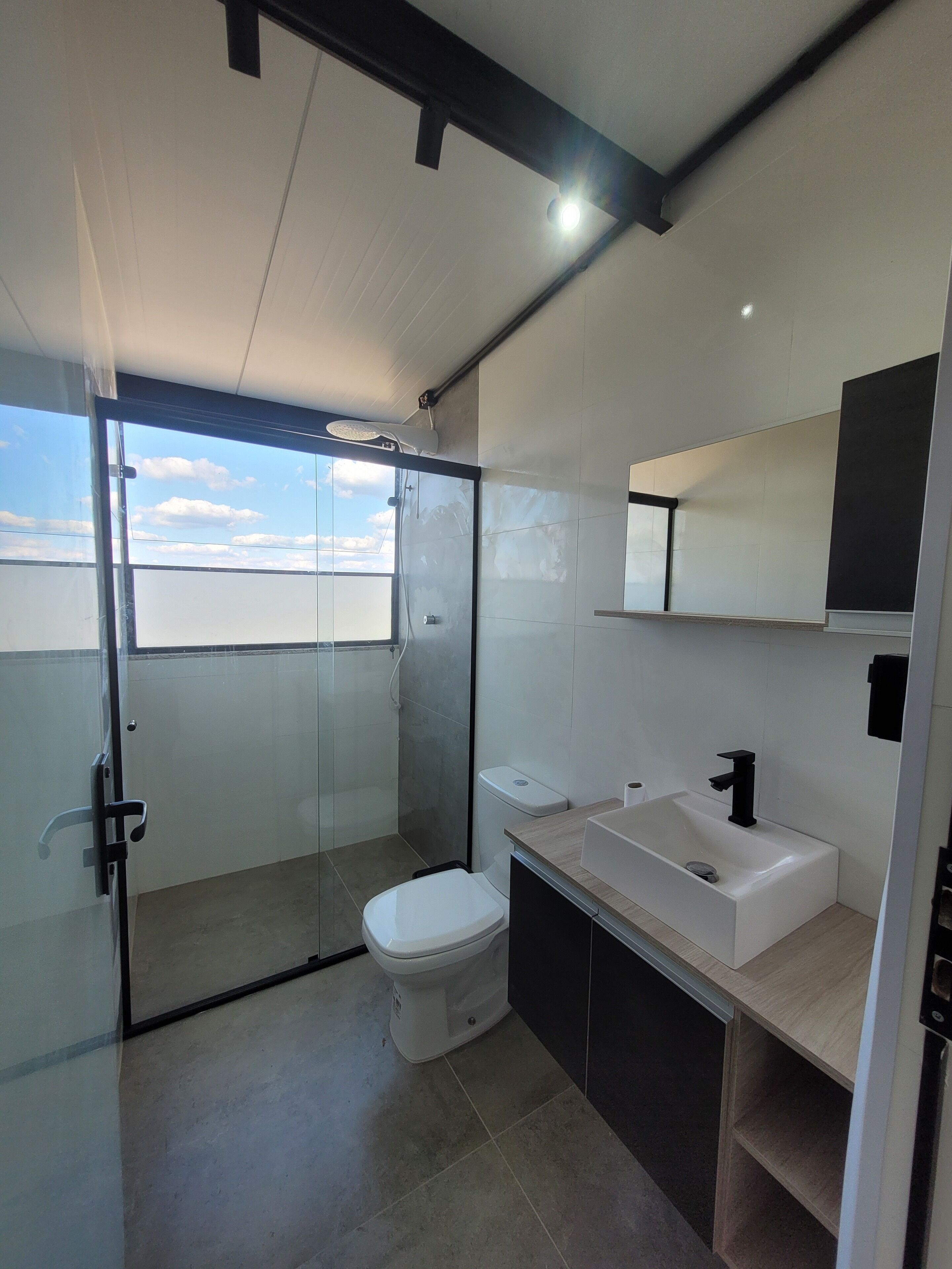 Towels, soap, toilet paper