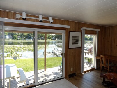 Fish, Ski, Kayak, & Relax at Gram's Cottage on Lake Webster